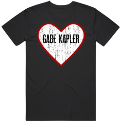 Gabe Kapler Tampa Bay Baseball Player Heart Distressed Style Fan T Shirt