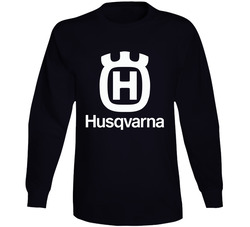 T-shirt Husqvarna Motorcycles Motocross Enduro Mens Long Sleeve S To 5xl Long Sleeve T Shirt