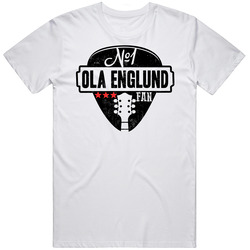 Number One Ola Englund Legendary Guitarist Bass Guitar Player Fan T Shirt