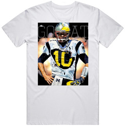 The Goat Tom Brady Patriots Michigan Football Sports Team Fan T Shirt
