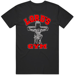 Lords Gym Funny Workout Gym Muscle Blackt T Shirt