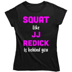 Squat Like Jj Redick Los Angeles Basketball Team Fan Ladies T Shirt