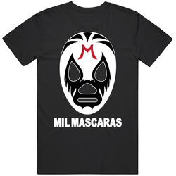 Wrestler Mil Mascaras Mask 010615a T Shirt