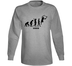 Stunt Scooter Evolution Extreme Sport Scoot Long Sleeve T Shirt