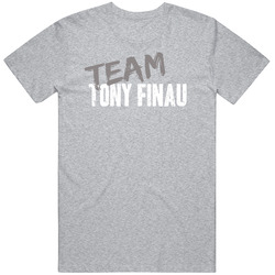 Team Tony Finau Golf Fan Worn Look Cool Sports Gift T Shirt
