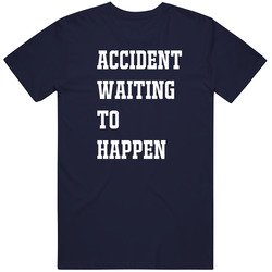 Accident Waiting To Happen Stephen A Smith Sports Talk Show T Shirt