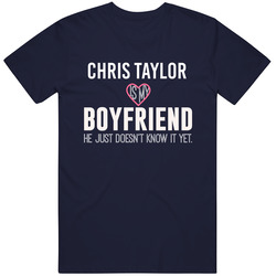 Chris Taylor Is My Boyfriend Just Doesnt Know Buffalo Hockey Player T Shirt