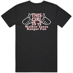 This Girl Is A Walker Texas Ranger Fan Tv T Shirt