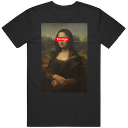 Savage Mona Lisa T Shirt