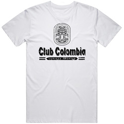 Club Colombia Logo Popular Columbian Cerveza Beer Lagar Alcohol Beverage Drink Fan Gift T Shirt