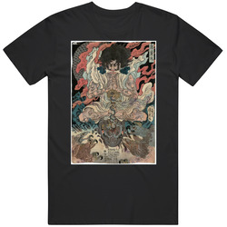 Utagawa Kuniyoshi Meditating Samurai T Shirt