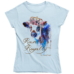Ranch Royalty - Ladies Light Blue Ladies T Shirt