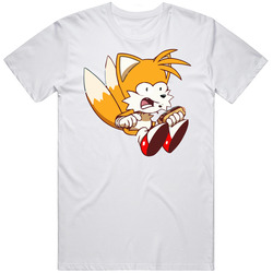 Sonic The Hedgehog Tails Vs. Chili Dog Funny T Shirt
