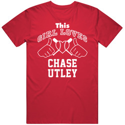 This Girl Loves Chase Utley Philadelphia Baseball Player Classic T Shirt