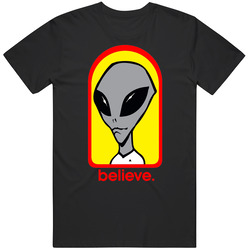 New Hot Design Alien Workshop Believe New From Us T Shirt