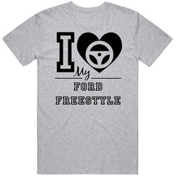 I Drive My Ford Freestyle Heart Car Lover T Shirt