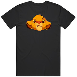 The Lion King Simba Happy Lion T Shirt Sahara One DISNEY Movie Retro T Shirt