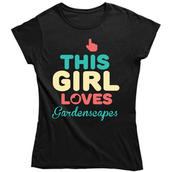 This Girl Loves Gardenscapes Popular Favorite Video Game Fan Ladies T Shirt
