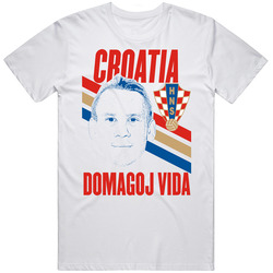 Domagoj Vida Is My Player Fan Team Croatia Euro Cup Soccer Futball T Shirt