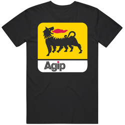 Agip Logo Yellow T Shirt