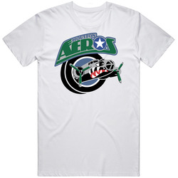 Houston Aeros Hockey Sports Logo T Shirt
