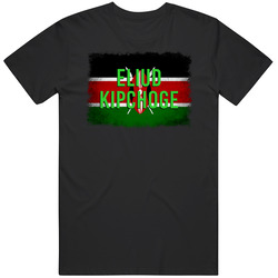 Country Flag Eliud Kipchoge Kenya Road Marathon Olympics T Shirt