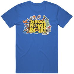 Schoolhouse Rock Blue T Shirt