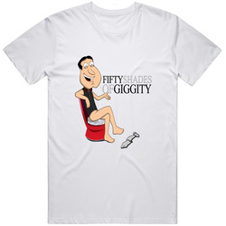 Quagmire Fifty Shades Of Grey Giggity Funny T Shirt