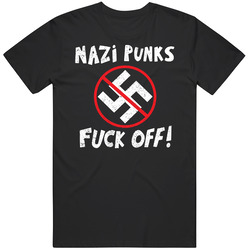 Nazi Punk Fuck Off The Dead Kennedys Vintage 1991 Fan T Shirt