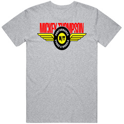 Mickey Thompson Performance Tires Logo Racing Wheels Coloured T Shirt