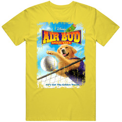 Air Bud Comedy Film Poster Aged Look T Shirt