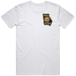 Georgia State Police Small Emblem T Shirt