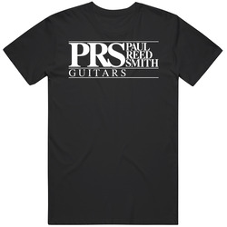 Prs Paul Reed Smith Guitar Music  Wht T Shirt