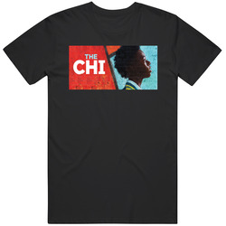 The Chi Hot New Showtime Television Series Distressed Look T Shirt