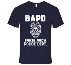 Broken Arrow Police Department Dept Bapd Officer Inspired Custom City Unisex T Shirt