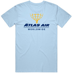 Atlas Air Travel Logo  2 T Shirt