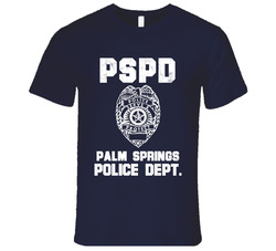 Palm Springs Police Department Dept Pspd Officer Inspired Custom City Unisex T Shirt