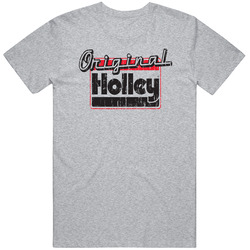 Distressed Holley Logoperformance  Carburetors Muscle Car T Shirt