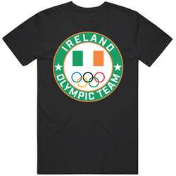 Ireland Winter Olympic Team Pyeongchang 2018 Round Logo T Shirt