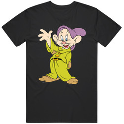 Dopey Dwarf Snow White Cartoon T Shirt