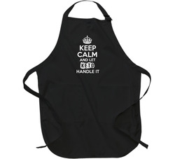 Keep Calm And Let Keto Handle It Funny Name Parody Apron
