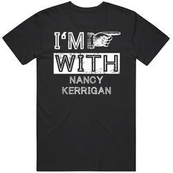 Im With Nancy Kerrigan Right Hand Figure Skating Hall Of Fame T Shirt