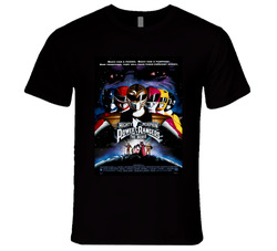 Power Rangers Movie Poster Men's Fitted T Shirt