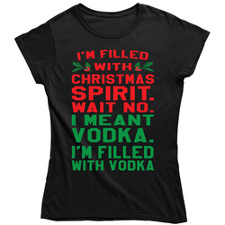 Vodka Ladies T Shirt