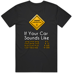 If Your Car Sounds Like Unisex Funny Mechanic T-Shirt Birthday Gift for Dad Him T Shirt