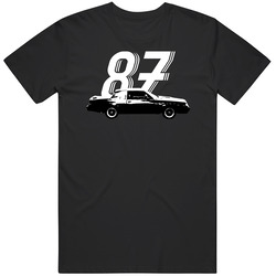 1987 Buick Regal Gnx 3 8 V6 Turbo B And W Vintage Car Year Fan T Shirt