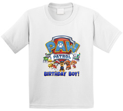 Paw Patrol Birthday Boy Personalized Family Tshirts Nick Jr. T Shirt