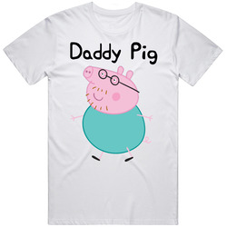 Peppa Pig Family Set T Shirts Customize To Any Name Kids Cartoon Popular Show T Shirt