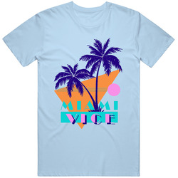 Miami Vice T Shirt Palm Trees Tee T Shirt