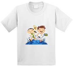 Justin Time Disney Junior Go Olive Squidgy Tv Kids And Toddler Show T Shirt